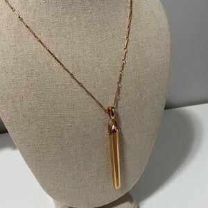Stella & Dot Rebel Pendant - Rose Gold